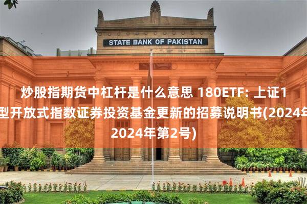 炒股指期货中杠杆是什么意思 180ETF: 上证180交易型开放式指数证券投资基金更新的招募说明书(2024年第2号)