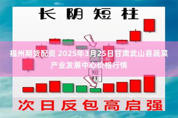 福州期货配资 2025年3月25日甘肃武山县蔬菜产业发展中心价格行情
