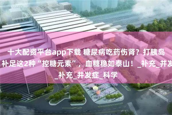 十大配资平台app下载 糖尿病吃药伤肾？打胰岛素无效？补足这2种“控糖元素”，血糖稳如泰山！_补充_并发症_科学