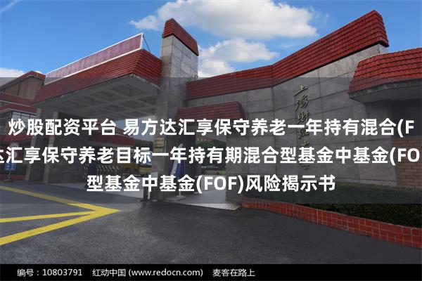 炒股配资平台 易方达汇享保守养老一年持有混合(FOF)Y: 易方达汇享保守养老目标一年持有期混合型基金中基金(FOF)风险揭示书